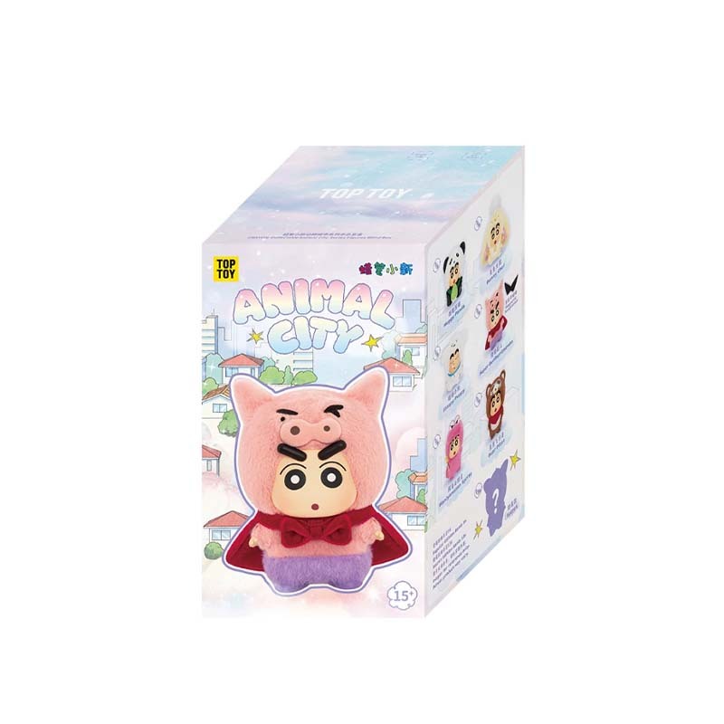 【盲盒】蠟筆小新 新動物城市系列 手辦 盲盒 6936785485418 [台灣現貨]