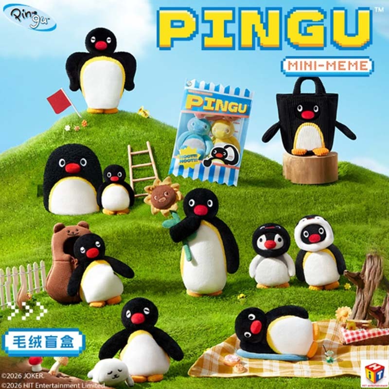 【盲盒】X11 SPACE PINGU MINI MEME系列 企鵝家族 盲盒 6976984134748 [台灣現貨]