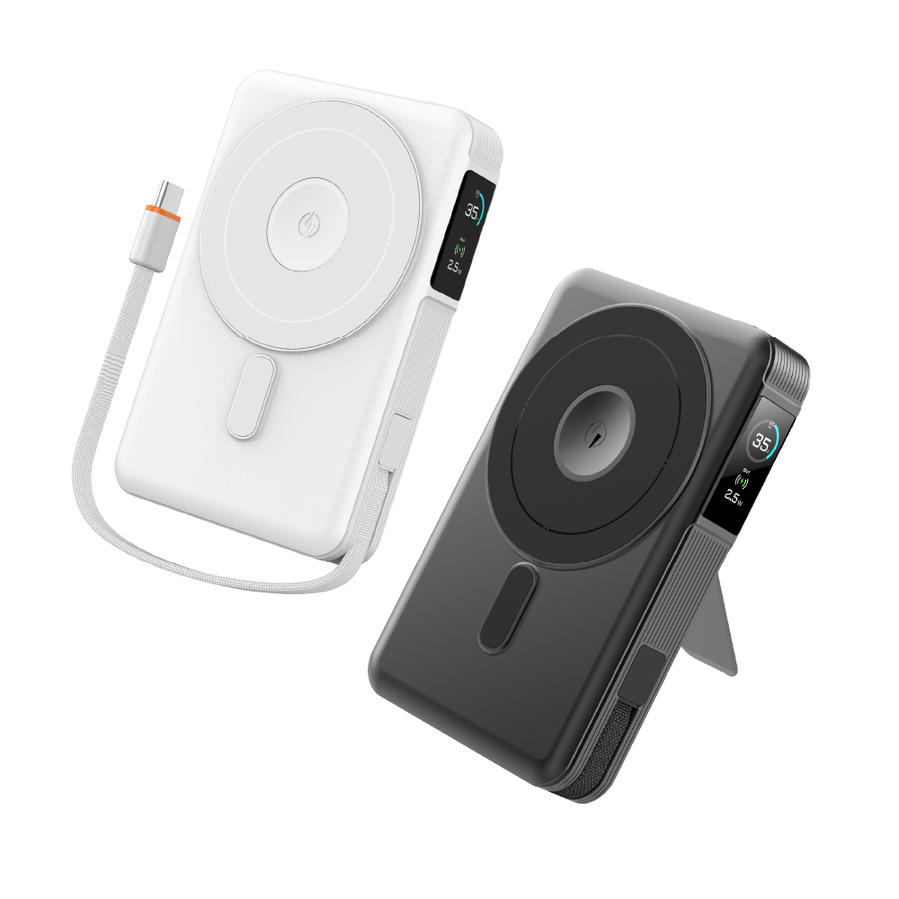 【aircolor】Qi2 影能者35W五合一磁吸快充行動電源 (10,000mAh)