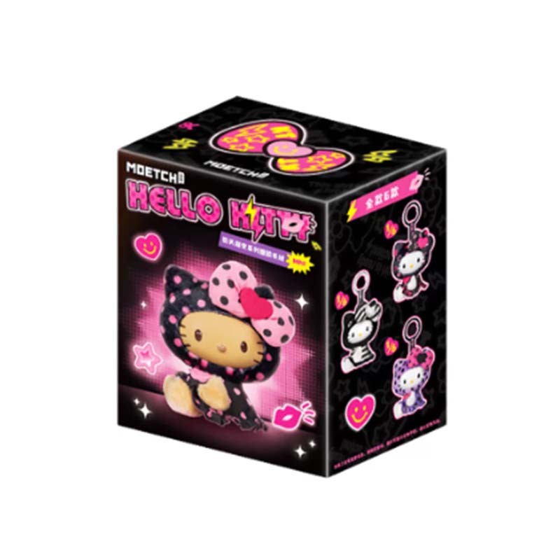 【盲盒】HEllO KITTY 街頭潮變系列毛絨MINI掛件 吊飾 盲盒 6978800032306 [台灣現貨]
