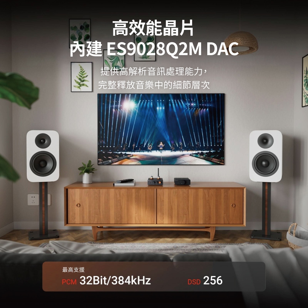 Fosi Audio GR40 真空管藍牙解碼耳擴
