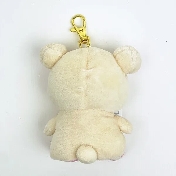 Rilakkuma Korilakkuma Plush Retractable Key Cover