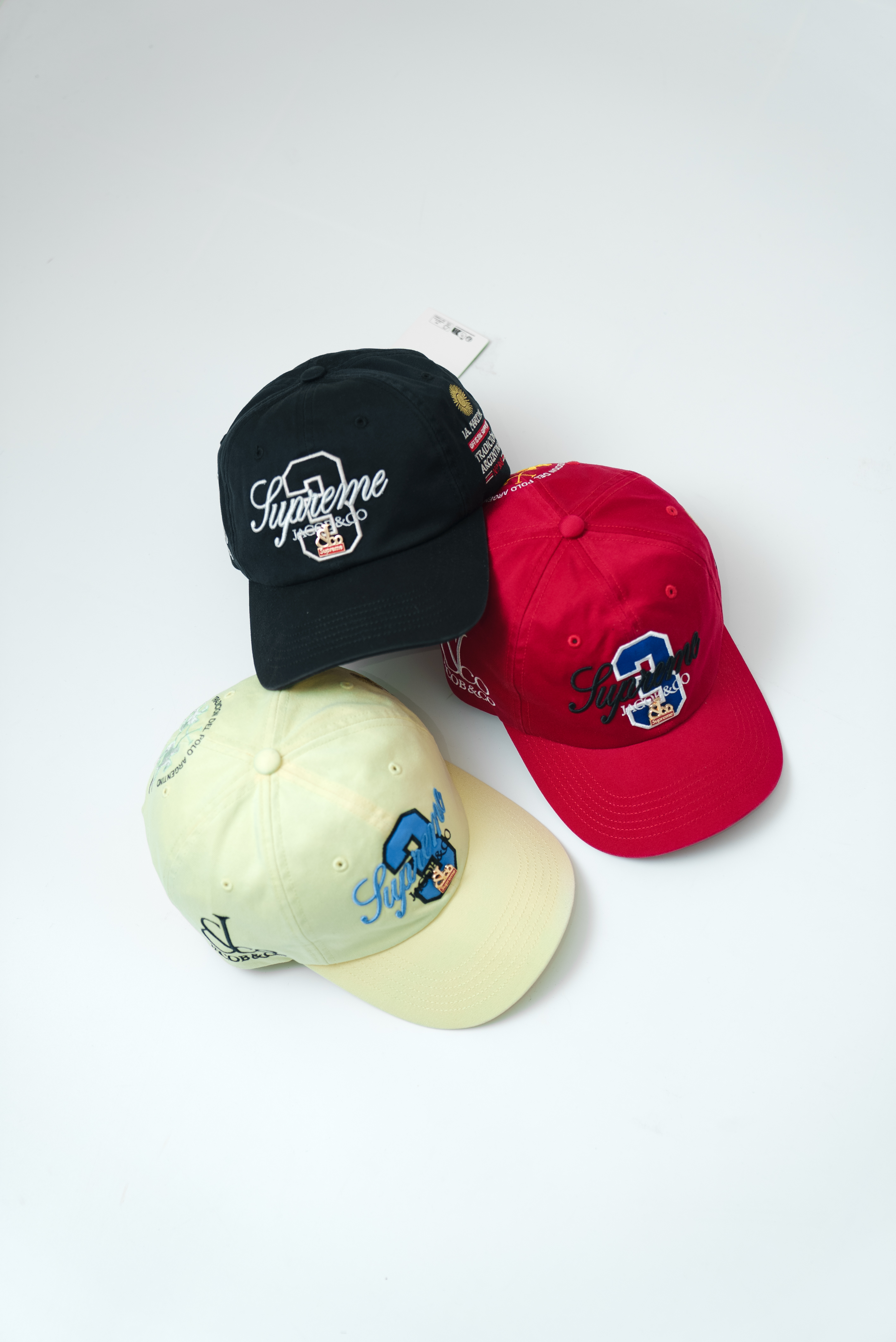 【Focus Store】現貨秒發 La Martina x Jacob Co x  Supreme SS26 Week16 6-Panel 六分割帽 三色