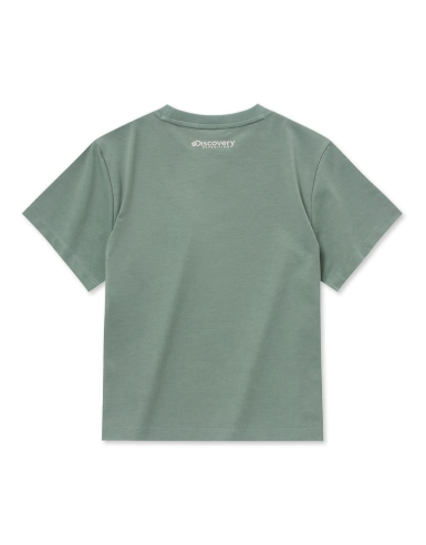 A47 Discovery Expedition Freshvent Big Logo 女裝短袖 T-Shirt - 綠色｜DWRS9G053-MTL