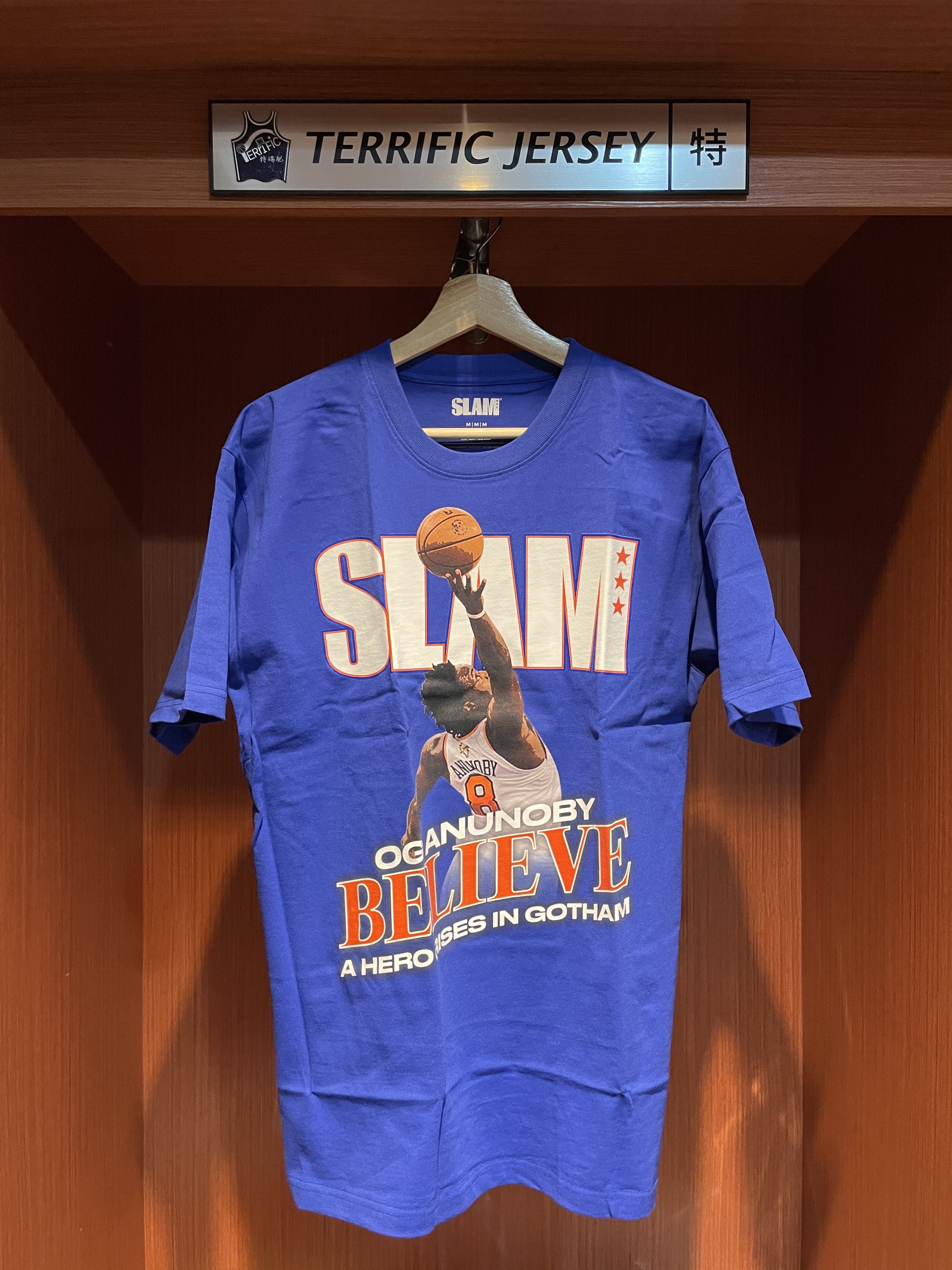 NBA短袖 OG Anunoby 紐約尼克 藍 2026 NBA Finals Game 4 Tip-In 冠軍戰 絕殺 雜誌封面 Slam Tee 棉質 全新