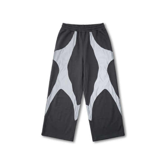FLEXER8 x Cracked Club NIF Sweatpants - GREY