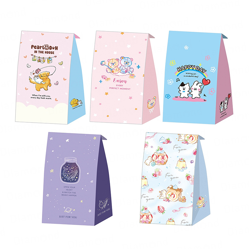 四季紙品 牛皮立體袋(小) 3入組【BC3513】