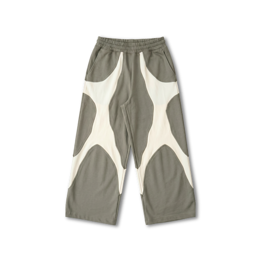 FLEXER8 x Cracked Club NIF Sweatpants - GREEN