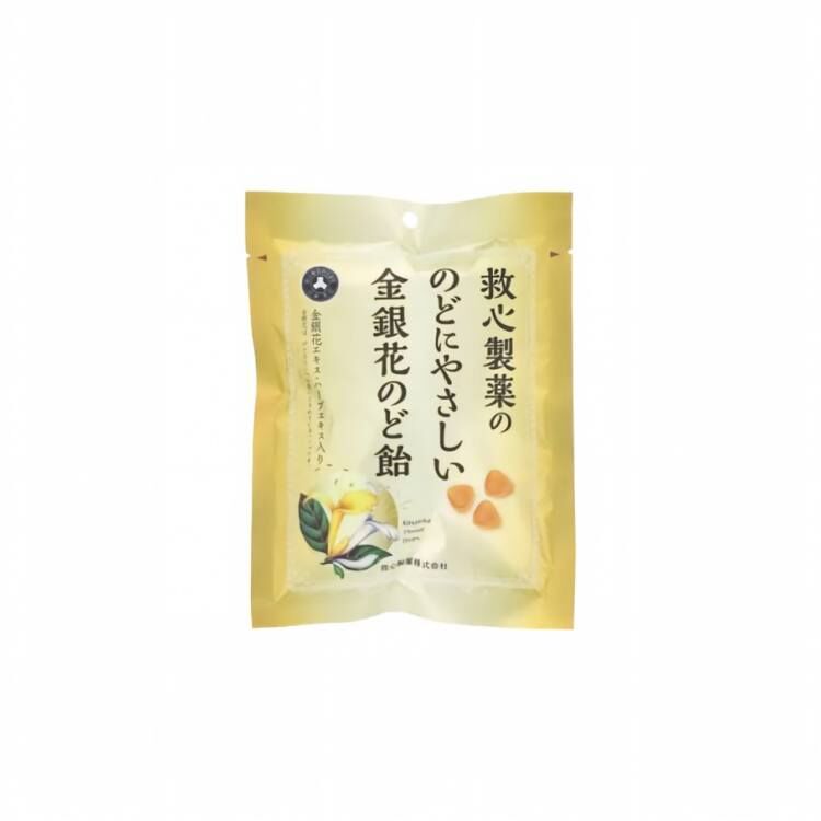 日本人字牌救心 金銀花潤喉糖 70g