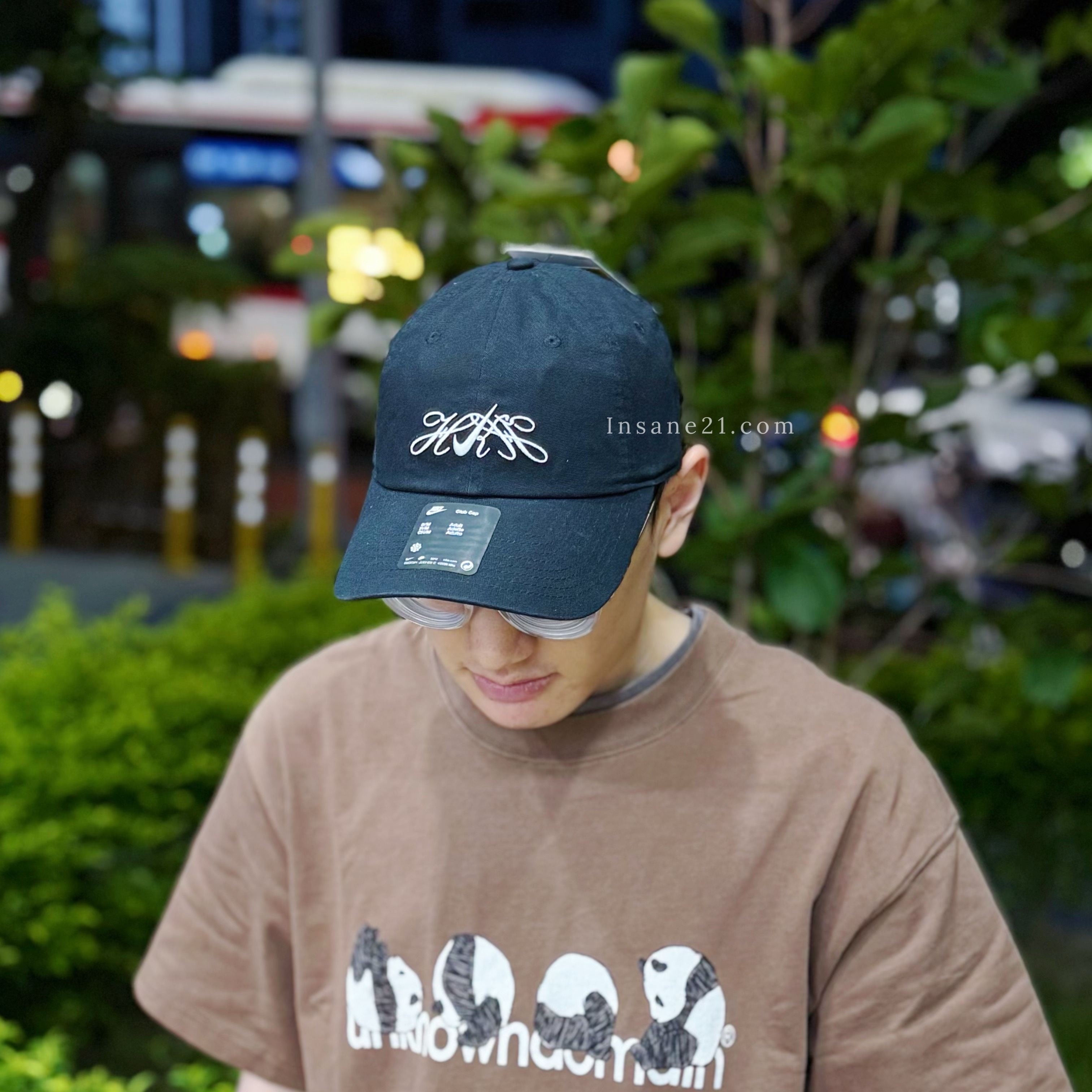 NIKE CLUB 許光漢設計 HKH 棒球帽 軟頂 運動帽 老帽 JF5536-010