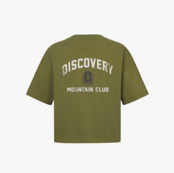 A53 Discovery Expedition 女裝短版印花短袖 T-Shirt - 綠色｜DWRS93053-OLD