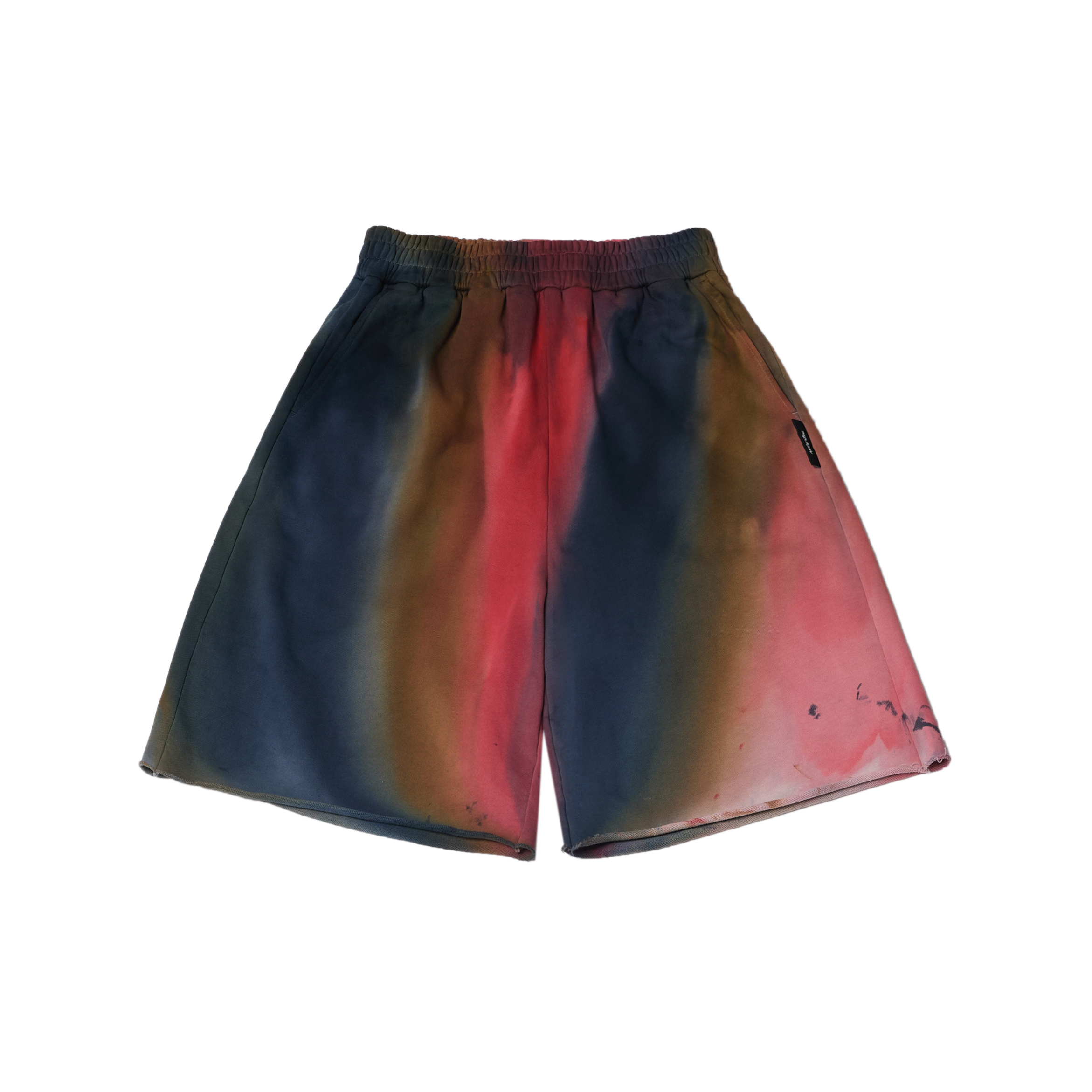 PSN/OWN 冰染工藝 不收邊彈性短褲 ICED FT SHORTS P/O-SS26-4019