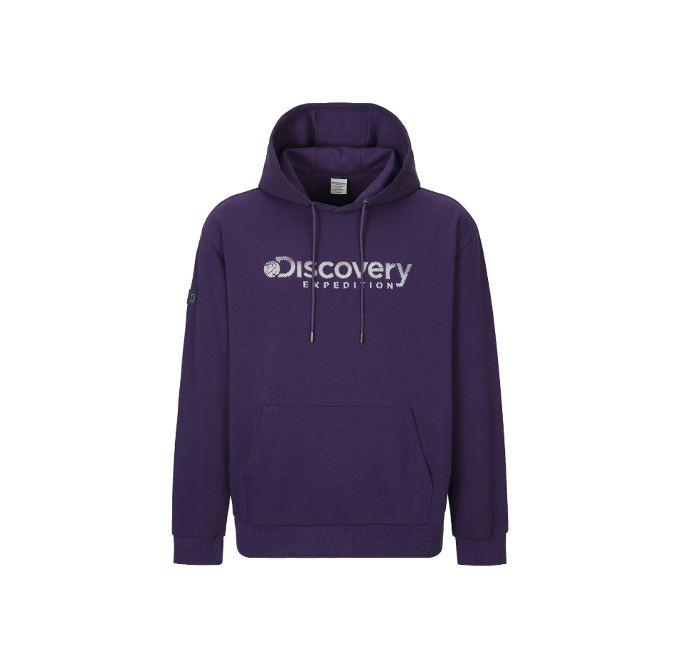 A59 Discovery Expedition 男女同款連帽衛衣 Logographic Hoodie - 紫色｜DXHD21054-PPD