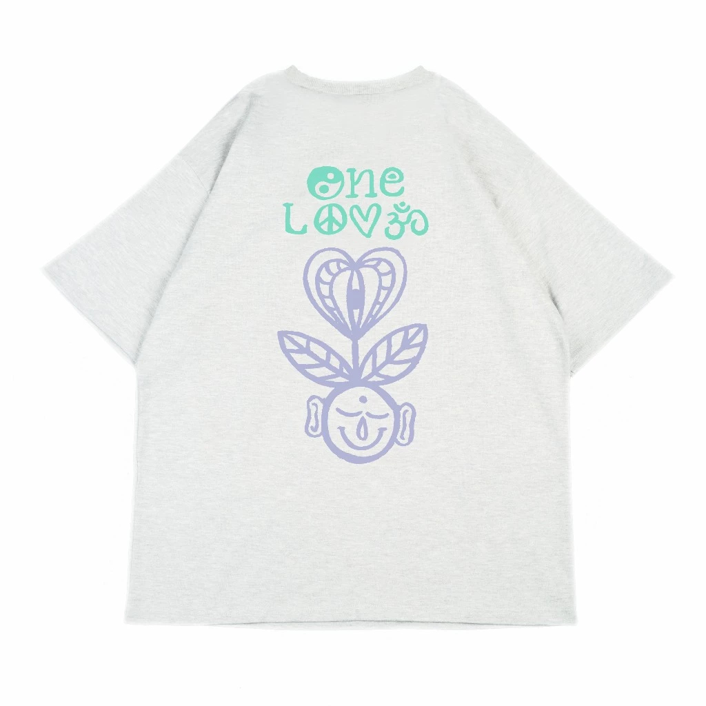 SIGHT Clothing｜One Love Tee (Heather Grey)