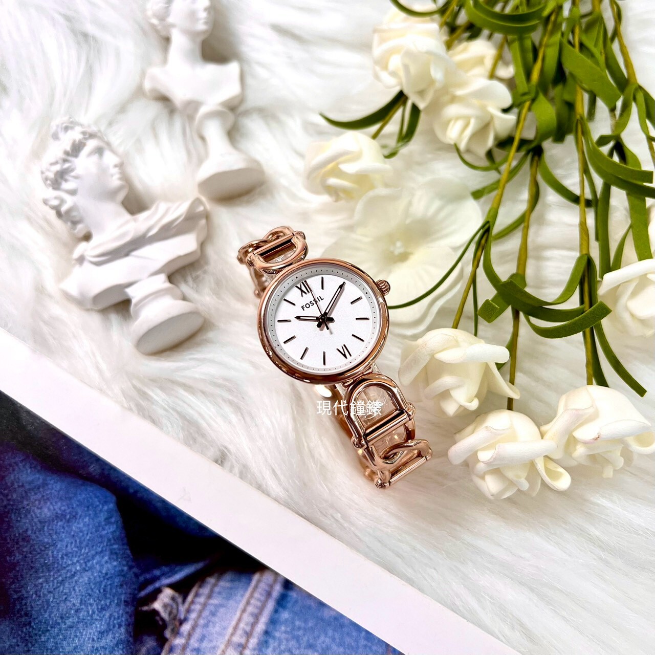 【FOSSIL】復古風尚 ES5273 30mm 現代鐘錶