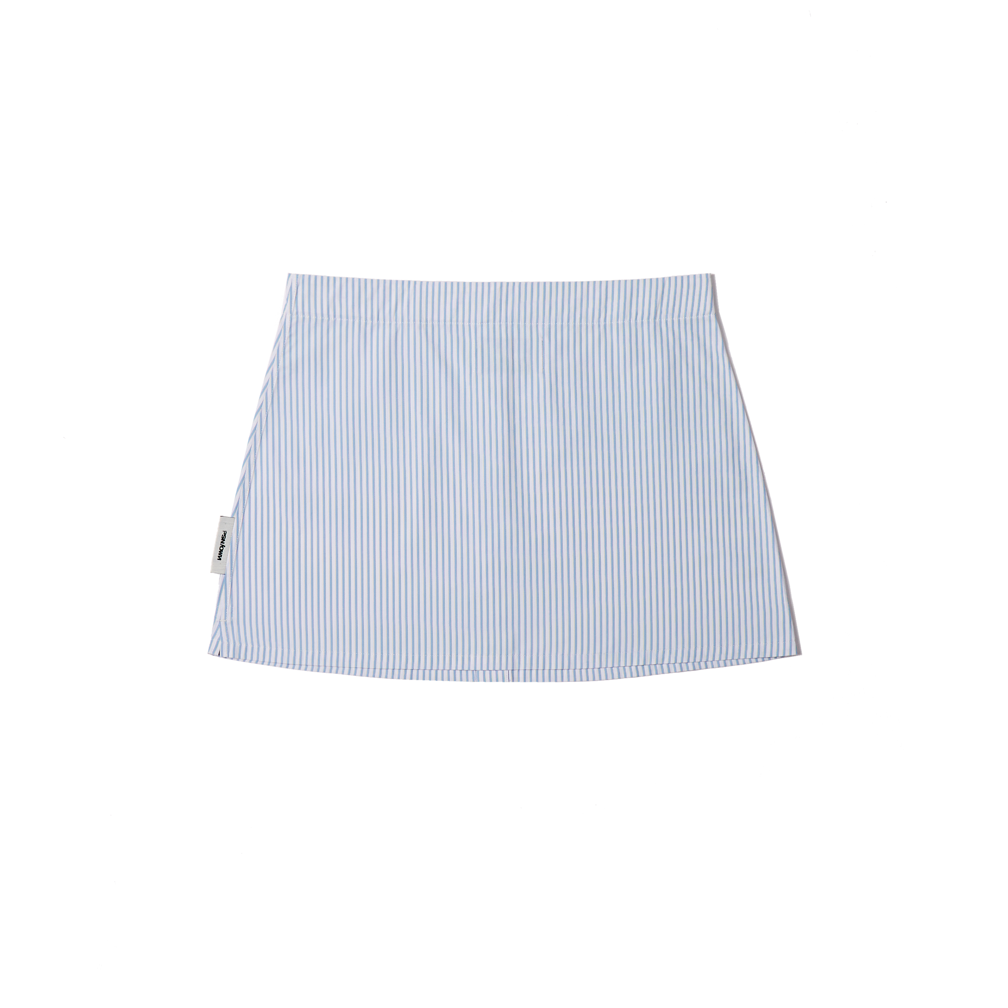 PSN/OWN 可調式鬆緊帶 休閒條紋短裙 PJ SKIRT P/O-SS26-9004A