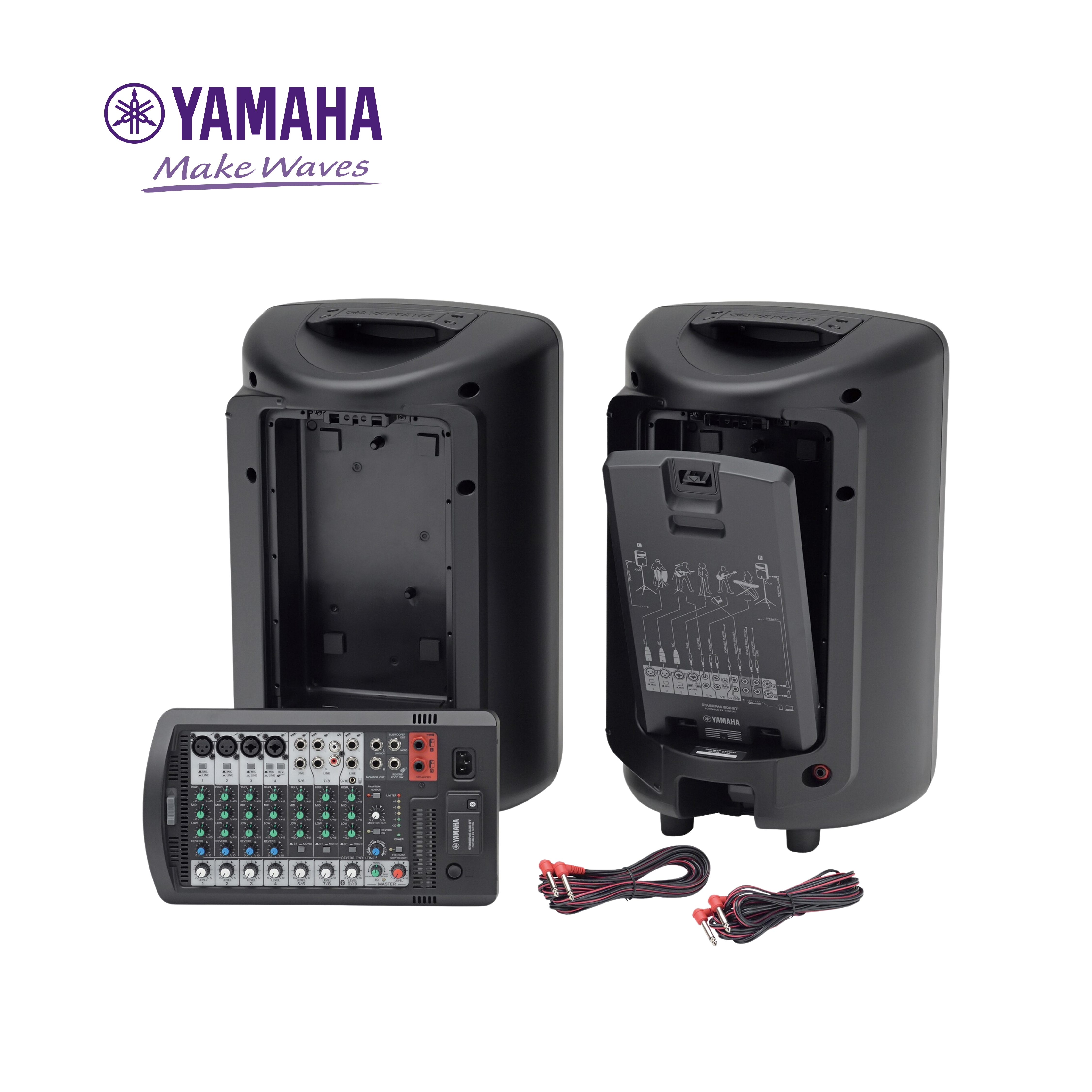 YAMAHA Stagepas 600BT 可攜帶式PA系統