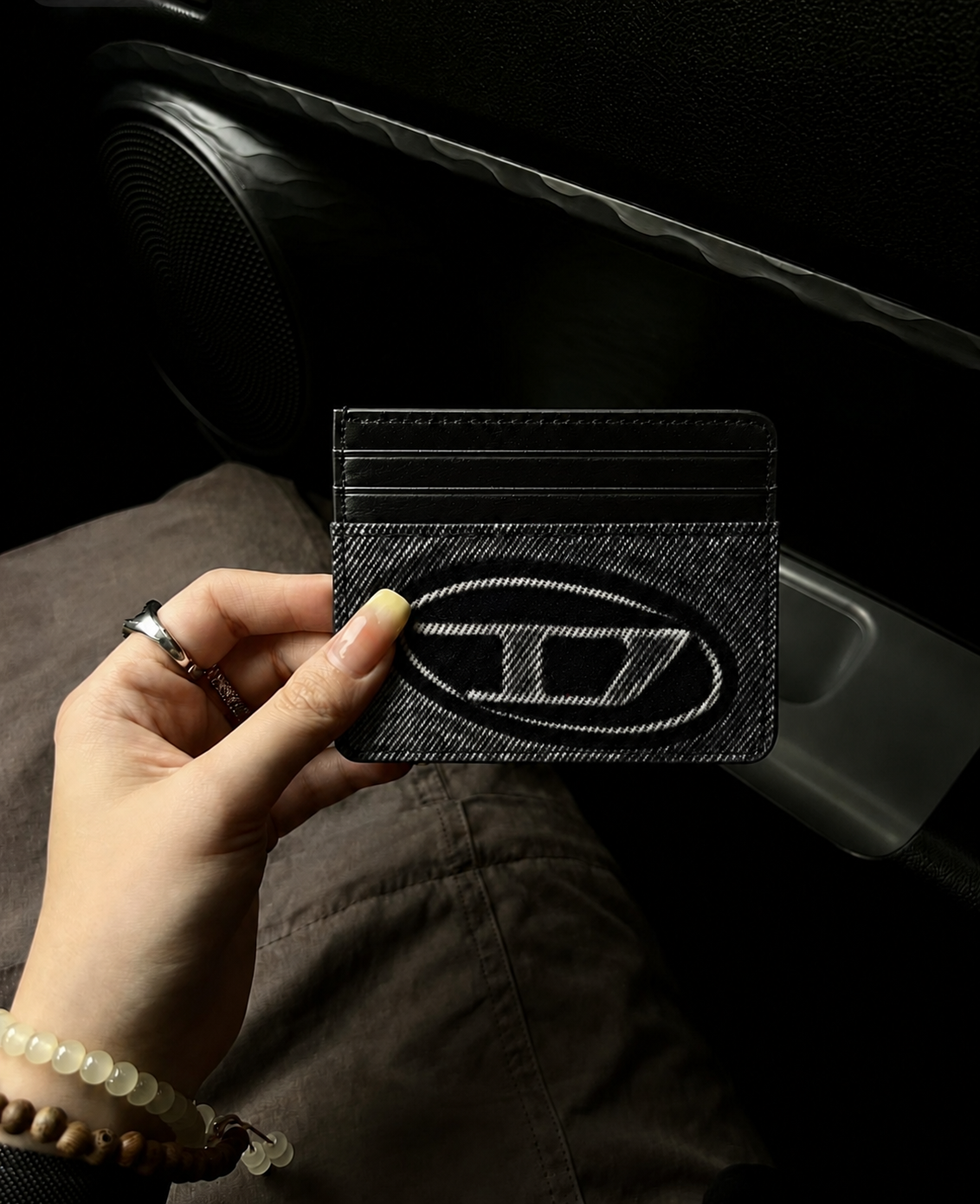 <現貨>DIESEL Black 1dr Card Holder 單寧 牛仔 卡片包 卡夾