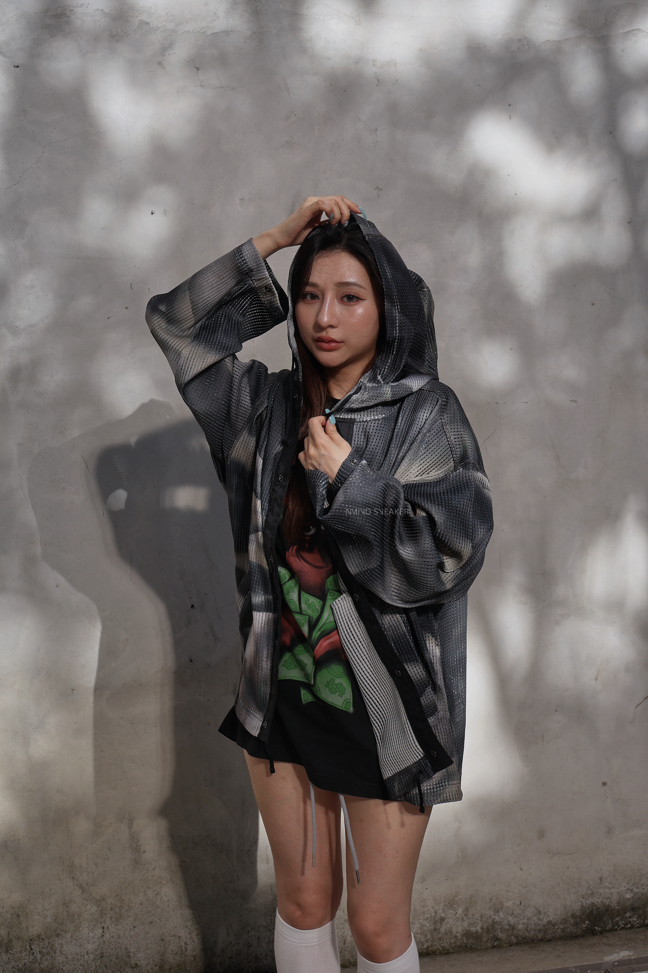 <快速出貨> Stüssy x Nike Mesh Hoodie - Multi/Anthracite