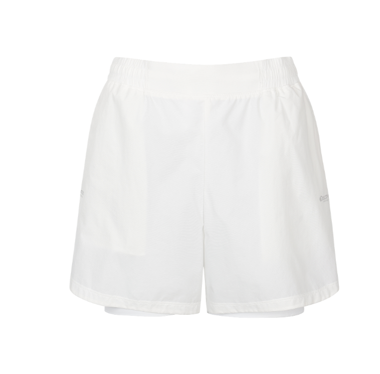 A74 Discovery Expedition 女裝短褲 2IN1 Running Shorts - 白色｜DWSPR2063-WHS