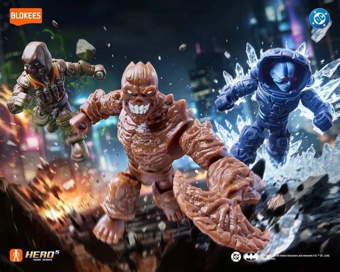 Blokees Figure – DC Defender Version 03 ARKHAM: CHAOS PROLOGUE（全套 12 款）