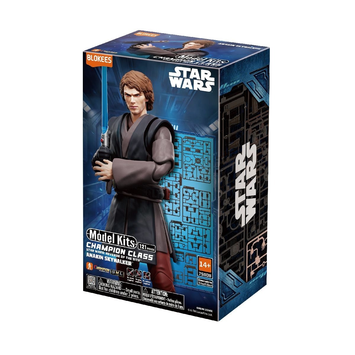 Blokees Figure – Star Wars Champion Class CC08 《Revenge of the Sith》系列 Anakin 黑武士