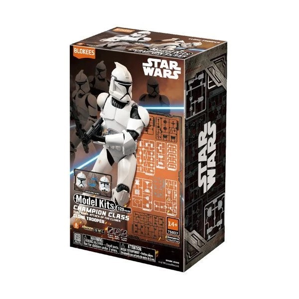 Blokees Figure – Star Wars Champion Class CC07 《Attack of the Clones》系列 Clonetrooper 複製人士兵