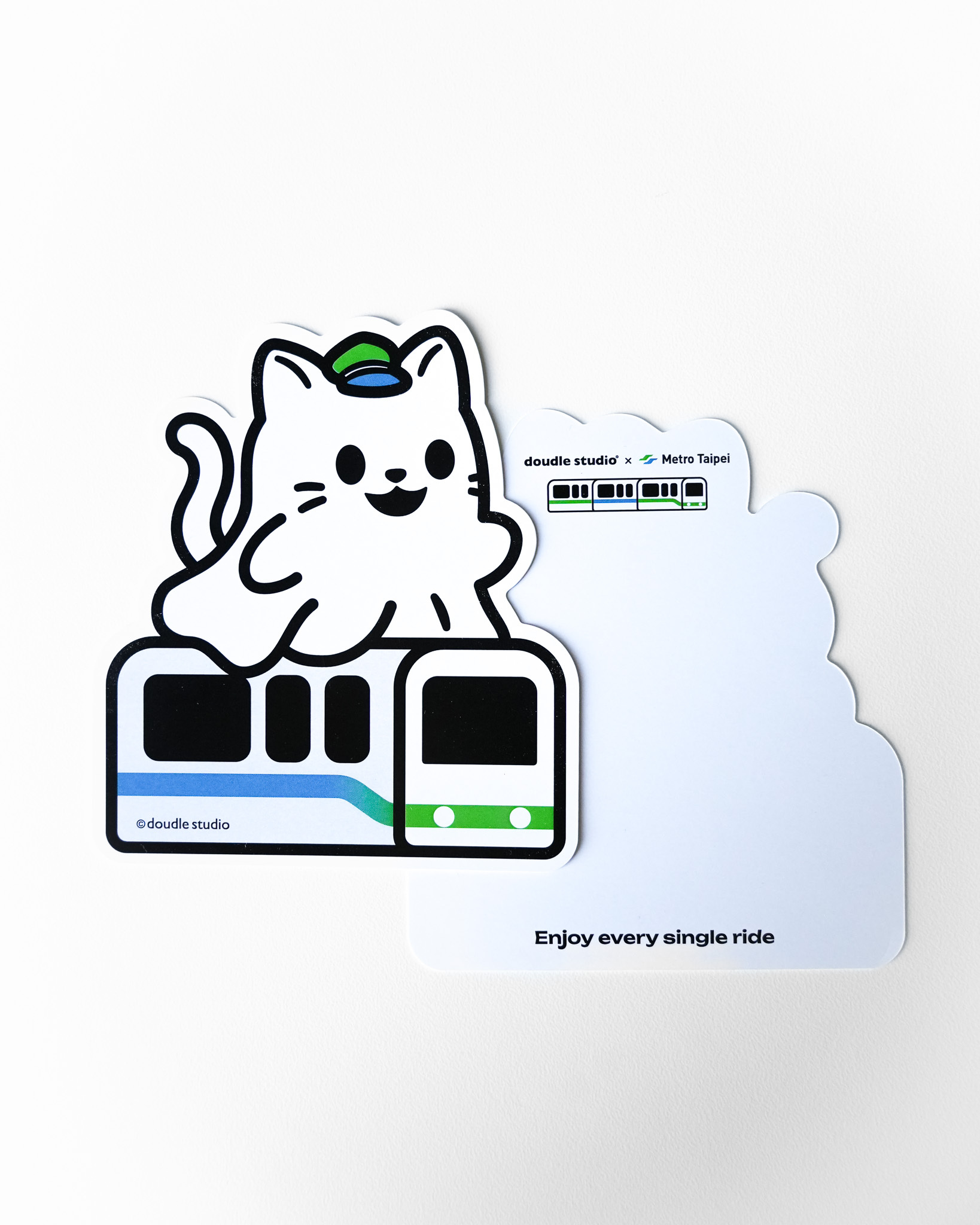 Metro Taipei × doudle studio 造型明信片