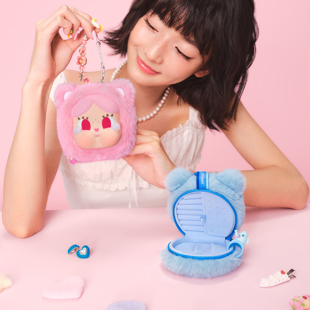 POP MART 泡泡瑪特 CRYBABY × Care Bears系列 迷你包掛飾盲盒