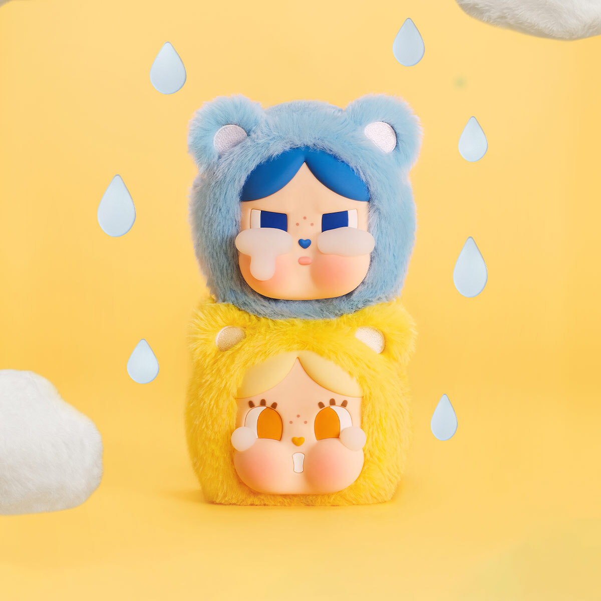 POP MART 泡泡瑪特 CRYBABY × Care Bears系列 迷你包掛飾盲盒