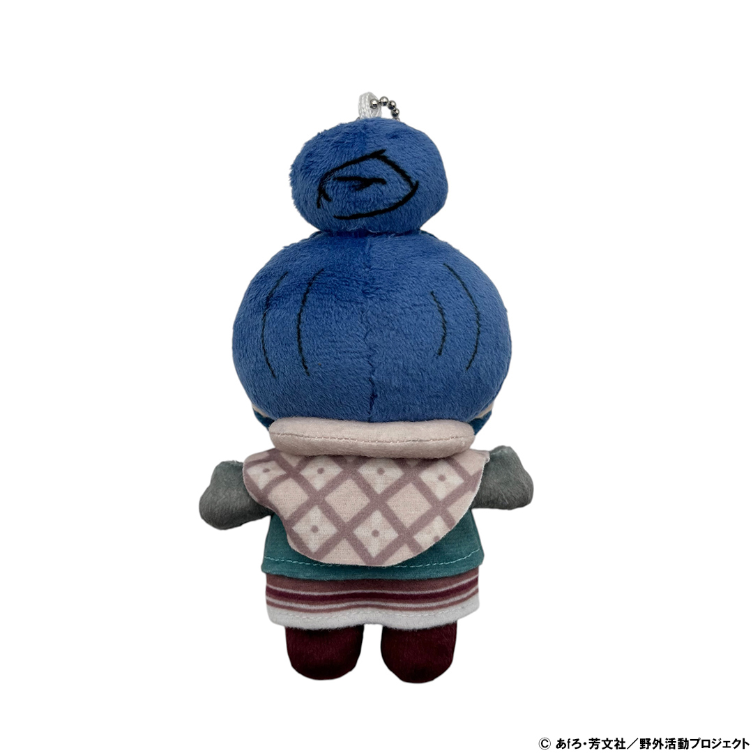 soup "Yuru Camp△ Season 3" Shima Rin Kigurumi Plush Ball Chain Mascot