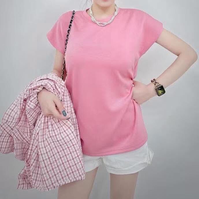 【一定要囤的涼感Q彈素棉tee】（現貨）