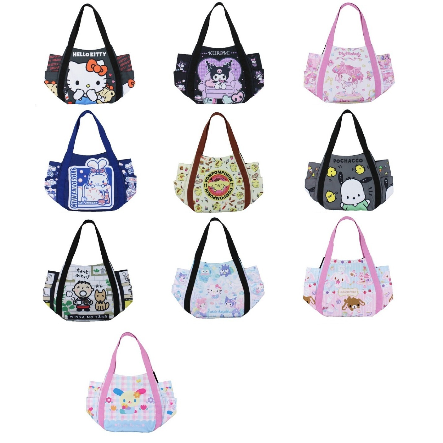 日本 Sanrio 大容量餃子袋 L size