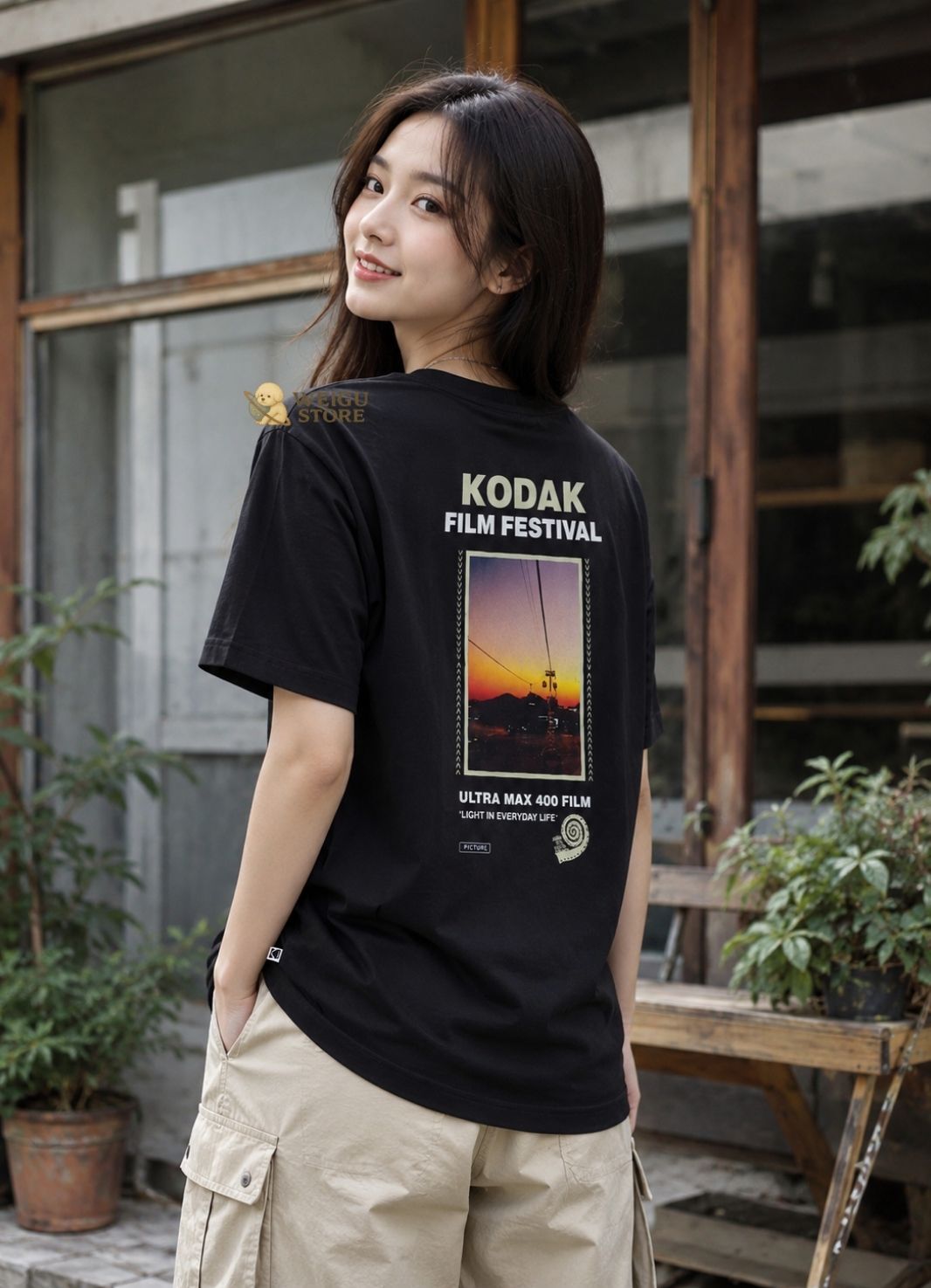 【預購】KODAK 柯達 影展全景 短袖T卹 K6323XRS93