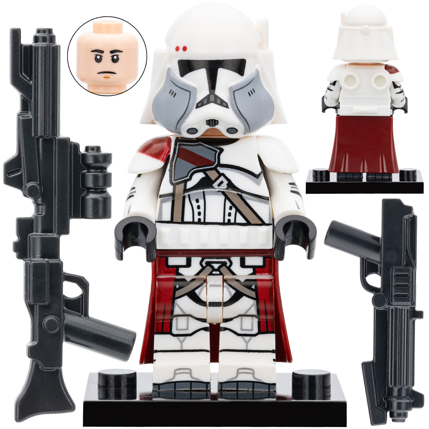 Star Wars Bacara Custom Minifigures Fit Lego KDL861 K2389