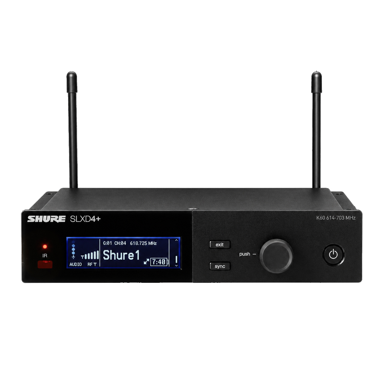 SHURE SLXD14+/153T｜無線頭戴麥克風系統