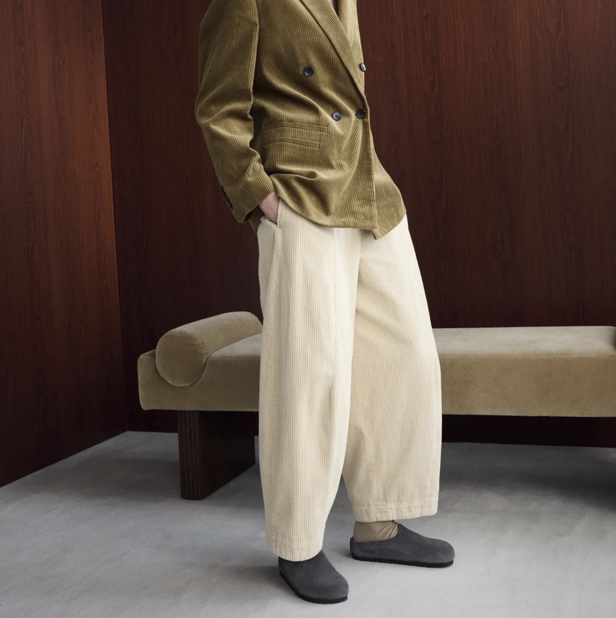 現貨 | Birkenstock Amsterdam Wrapped Suede Leather (Narrow Fit)