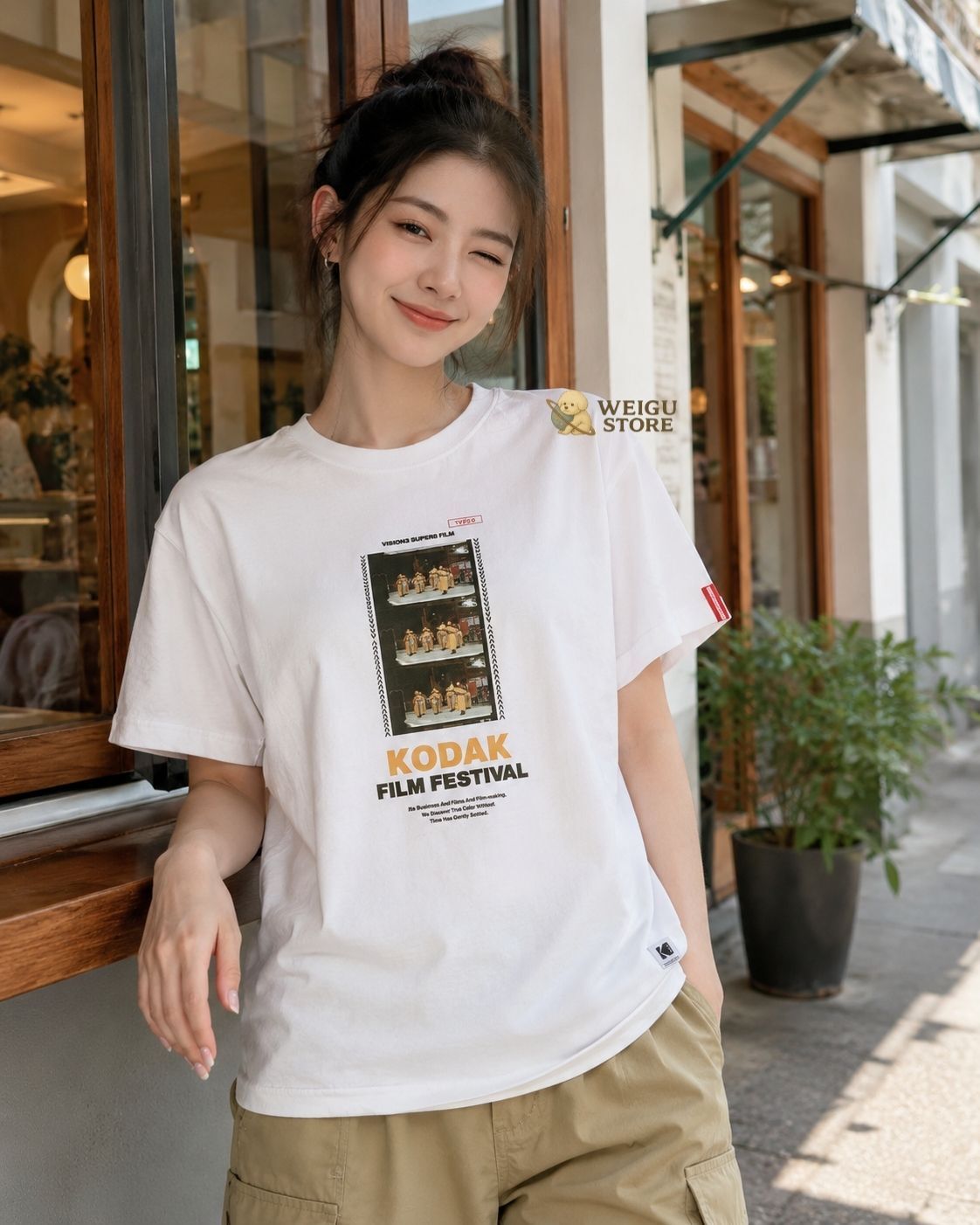 【預購】KODAK 柯達 影展相框 短袖T卹 K6323XRS91