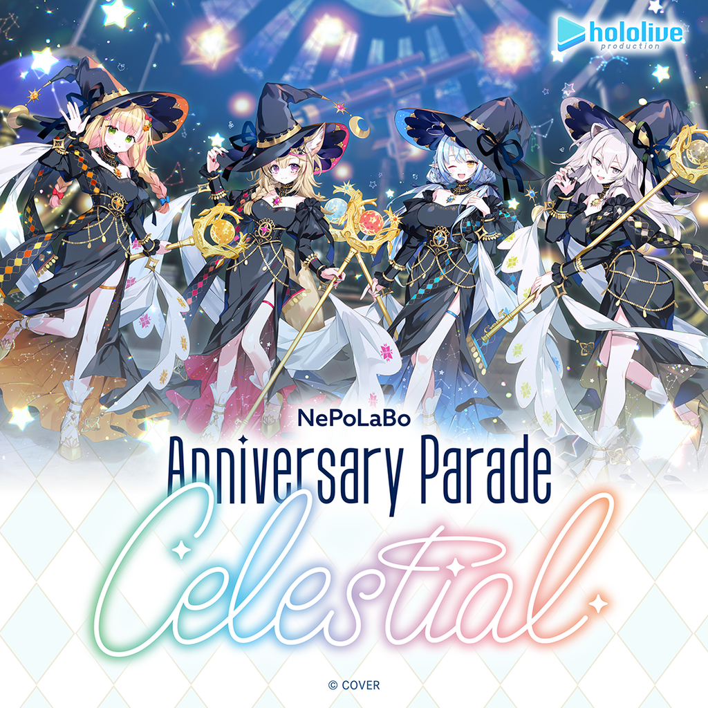 「官品代購」hololive NePoLaBo Anniversary Parade -Celestial- 🍑♌🎪☃️ (桃鈴ねね/獅白ぼたん/尾丸ポルカ/雪花ラミィ)