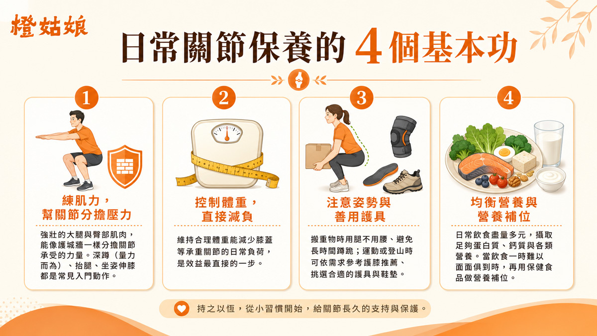日常關節保養