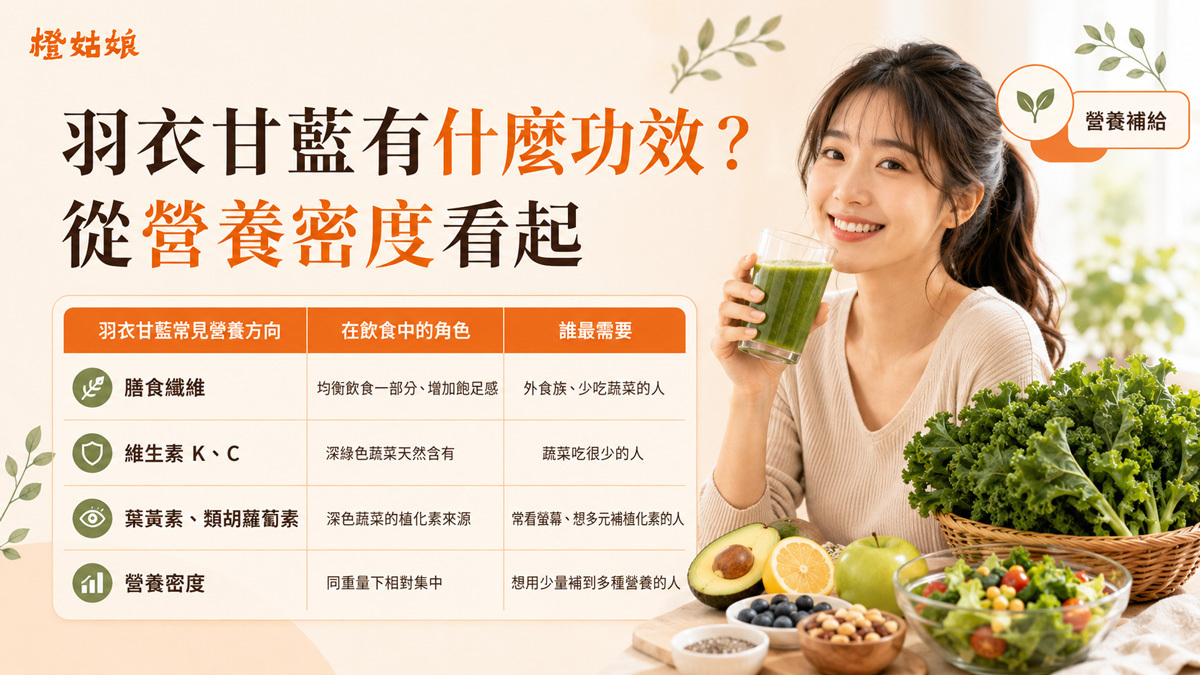 羽衣甘藍有什麼功效