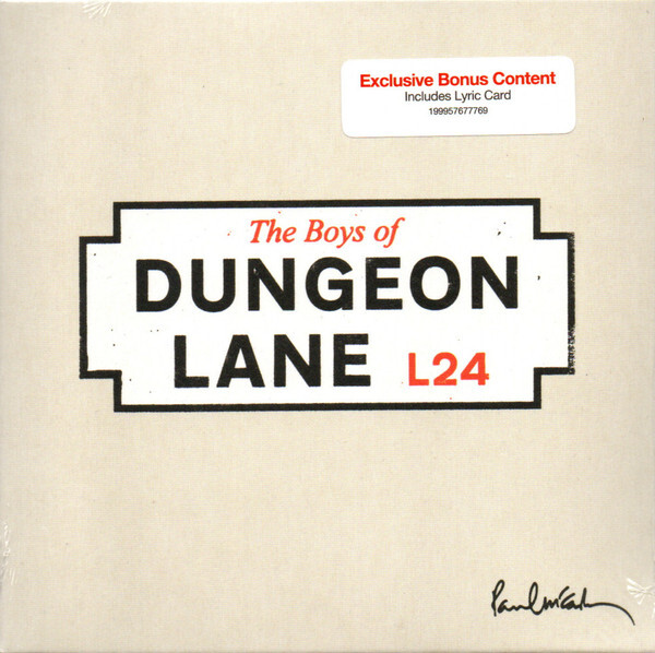 Paul McCartney - The Boys of Dungeon Lane (CD) + Lyric Card