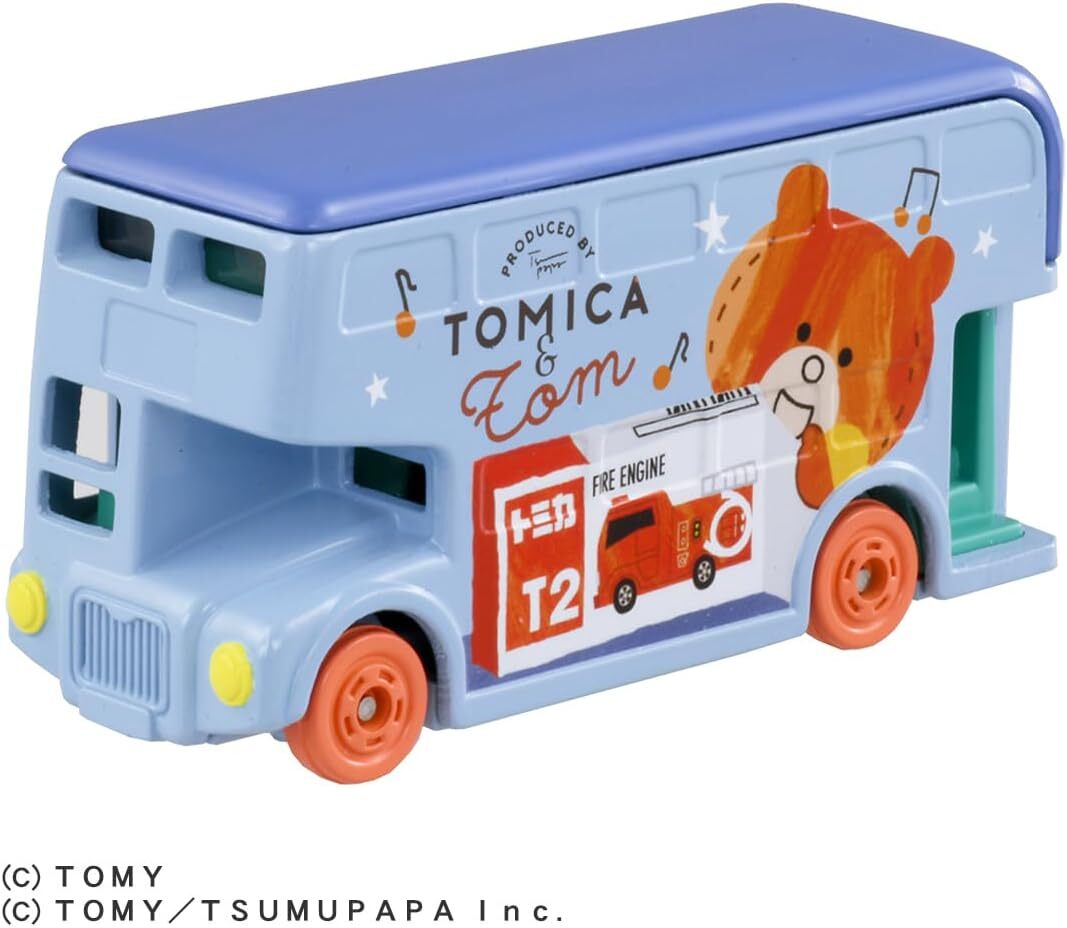 《 TAKARA TOMY 》 Dream TOMICA 小熊學校巴士(藍)