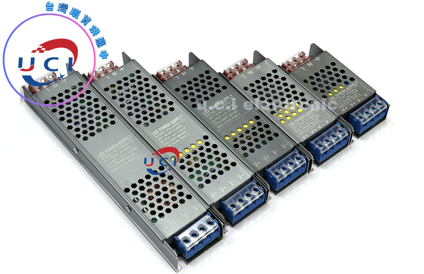 【UCI電子】(L-39)黑金剛LED開關電源變壓器12V 超薄靜音燈箱變壓器