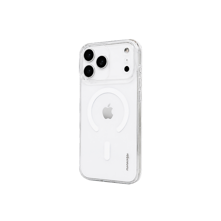 ESSENTIALS Slim｜iPhone 18 Magnetic Charging Compatible Anti-Yellowish 1.2mm Ultra Slim Crystal Clear Case - Transparent