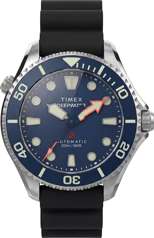 萬年鐘錶 - TIMEX 天美時 深水系列潛水機械錶 TW3A01700 錶徑44MM