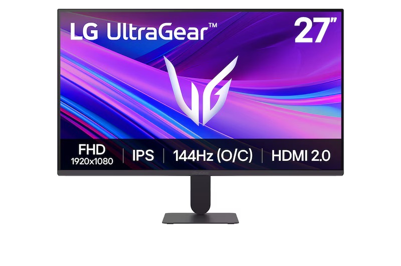 【LG 樂金】27 UltraGear™ FHD IPS 專業電競螢幕（可超頻至144Hz）｜27G411A-B