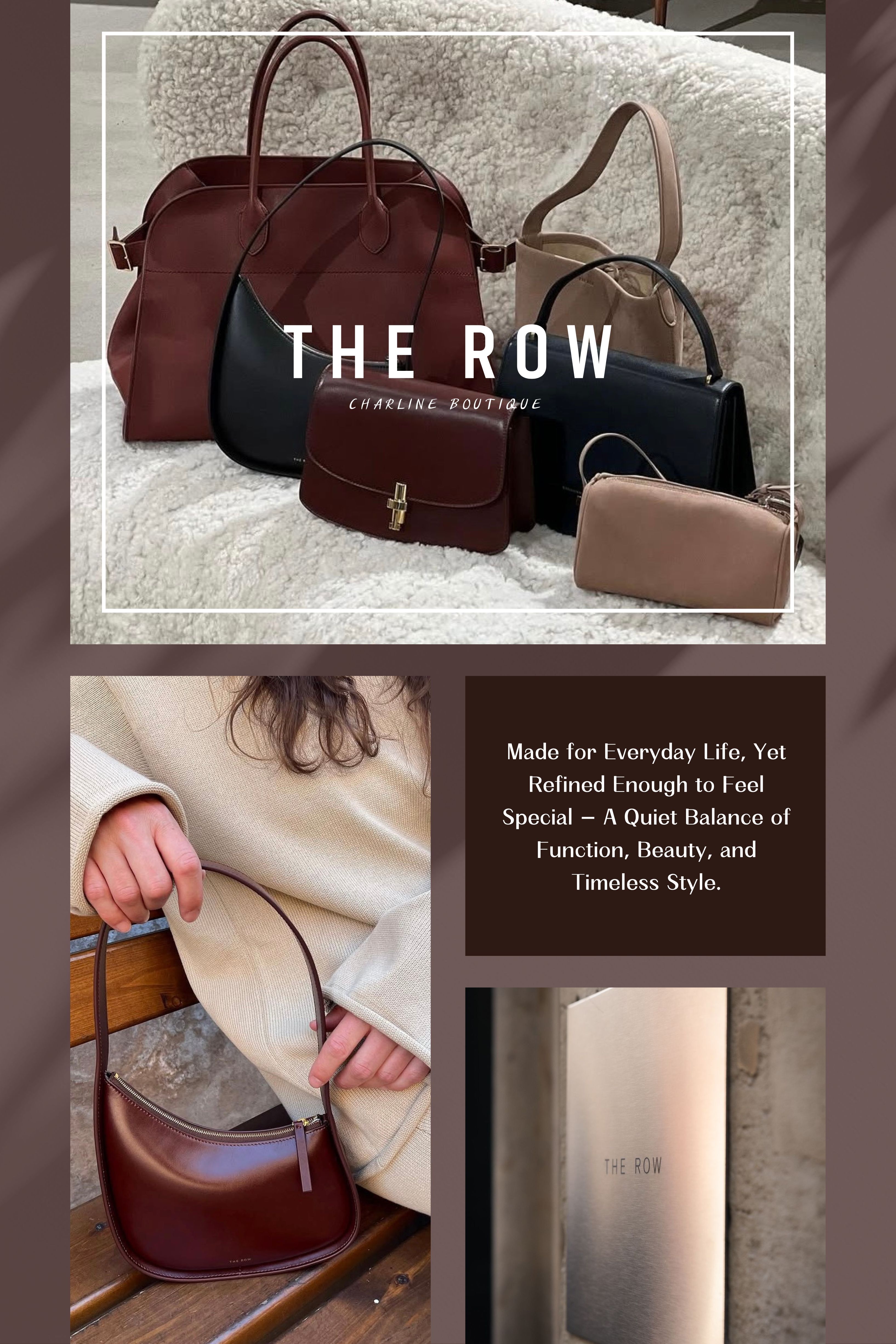 The Row 購買前 10 大常見問題 FAQ 資訊圖