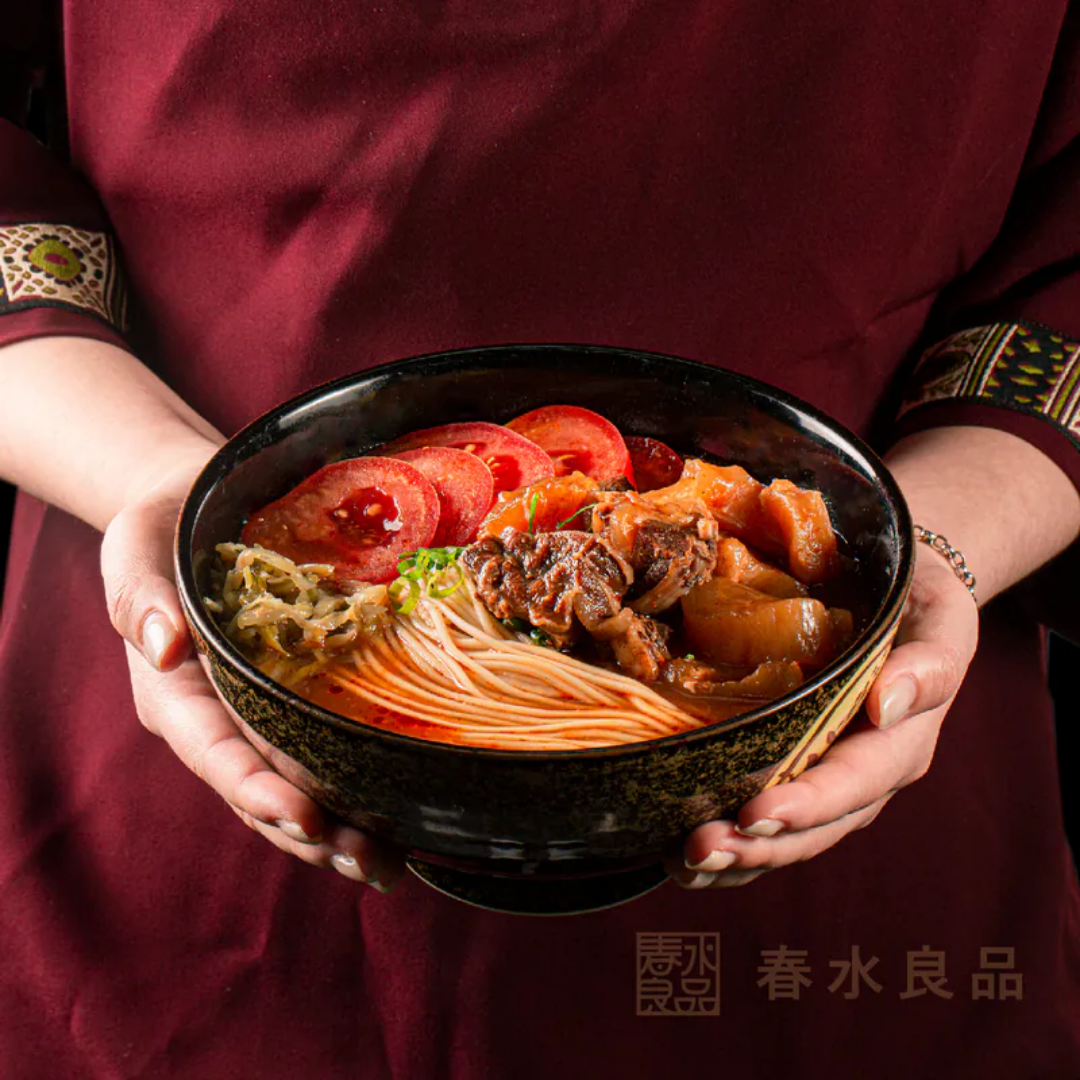 點春水半筋半肉番茄牛肉麵