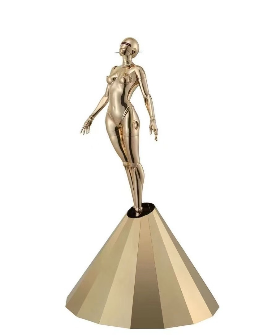 NANZUKA HAJIME SORAYAMA Sexy Robot Floating Bronze 空山基